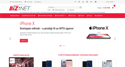 Desktop Screenshot of biznet.rs