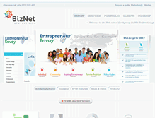 Tablet Screenshot of biznet.com.ro